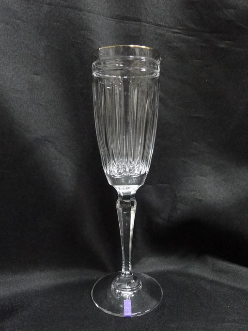 Marquis by Waterford Hanover Gold: Champagne Flute, 8 3/4" Tall, Nick