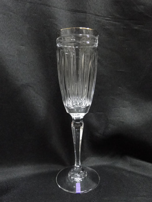 Marquis by Waterford Hanover Gold: Champagne Flute, 8 3/4" Tall, Nick