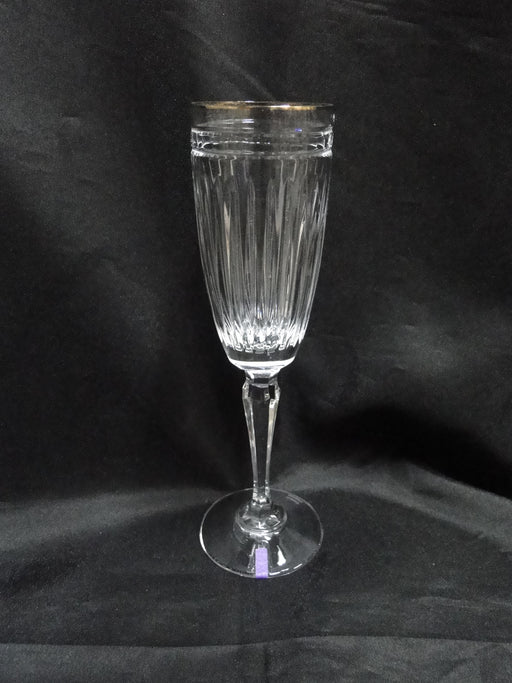 Marquis by Waterford Hanover Gold: Champagne Flute, 8 3/4" Tall, Nick