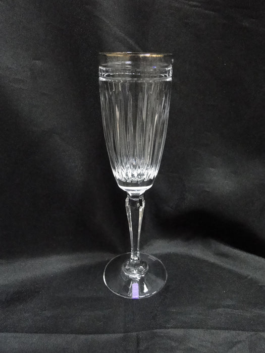Marquis by Waterford Hanover Gold: Champagne Flute, 8 3/4" Tall, Nick