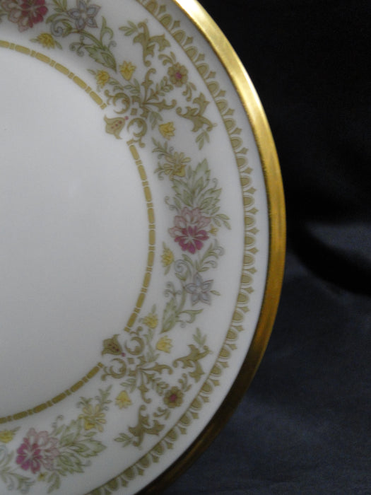 Lenox Castle Garden, Floral, Gold Trim: Bread Plate (s), 6 3/8"