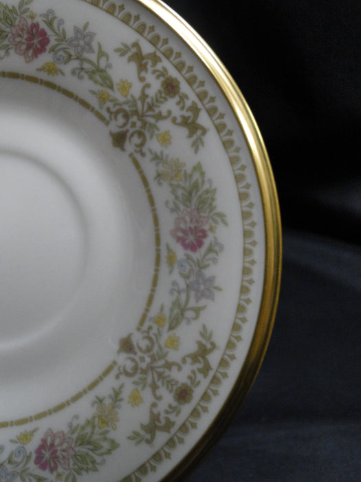 Lenox Castle Garden, Floral, Gold Trim: Cup & Saucer Set (s), 3" Tall