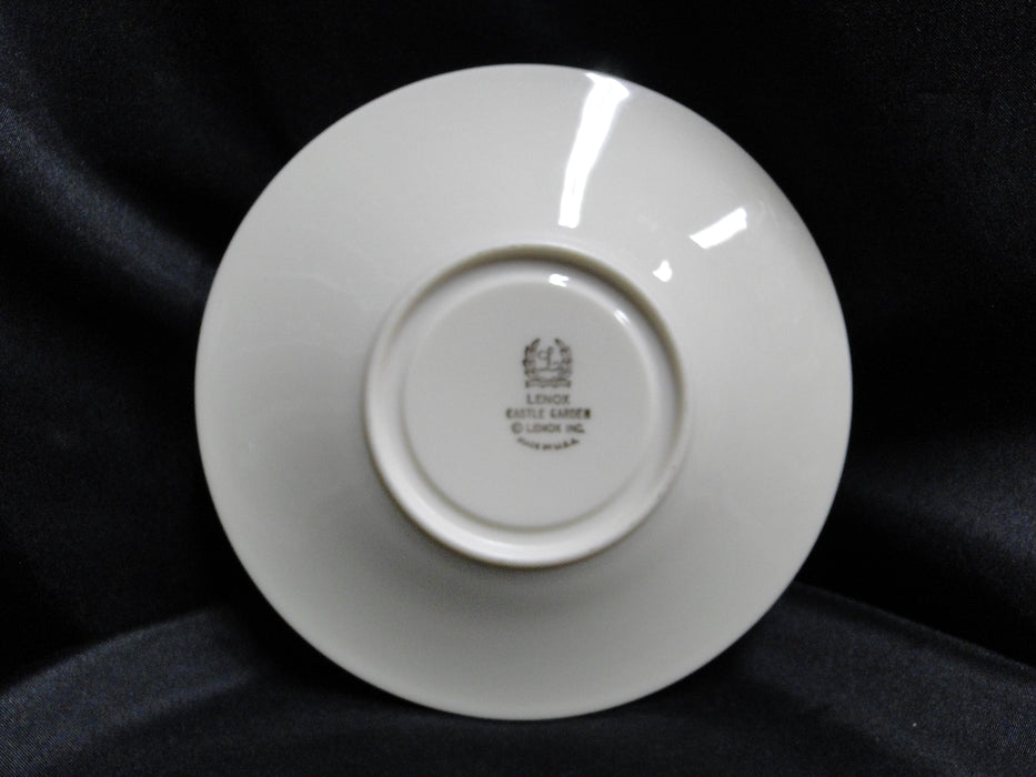 Lenox Castle Garden, Floral, Gold Trim: Cup & Saucer Set (s), 3" Tall