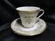 Lenox Castle Garden, Floral, Gold Trim: Cup & Saucer Set (s), 3" Tall