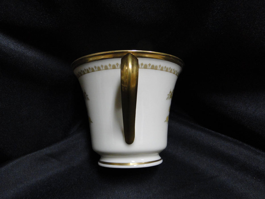 Lenox Castle Garden, Floral, Gold Trim: 3" Cup (s) Only, No Saucer
