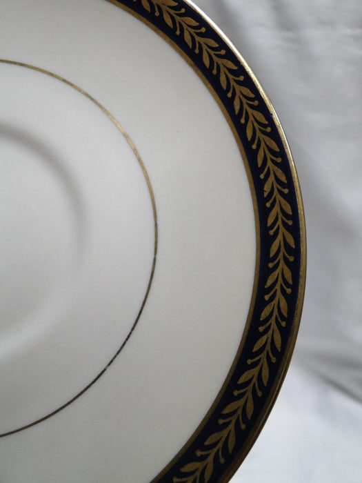 Haviland (New York) Lauria, Cobalt w/Gold Laurel: 5 3/4" Saucer Only