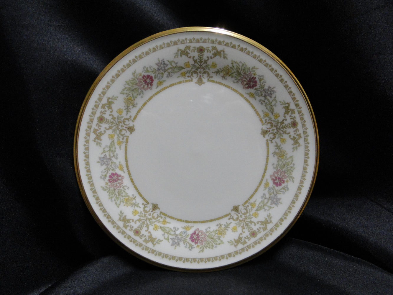 Lenox Castle Garden, Floral, Gold Trim: Salad Plate (s), 8 1/8"