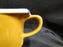Hall Mustard & White: Creamer, 3 1/2" Tall, As Is