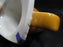 Hall Mustard & White: Creamer, 3 1/2" Tall, As Is
