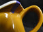 Hall Mustard & White: Creamer, 3 1/2" Tall, As Is