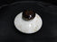 Steelite Craft, England: White 3 1/4" Lid Only for Teapot Club, As Is