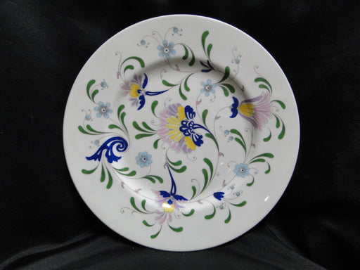 Coalport Pageant, Blue, Lavender, Aqua, & Yellow Floral: Dinner Plate, 10 3/4"