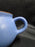 Dansk Mesa Sky Blue, Japan, w/ Rust & White: Creamer, 3 1/4", As Is