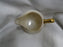 Lenox Hamilton, Twisted Gold on Blue: Creamer / Cream Pitcher, 3 1/8" Tall