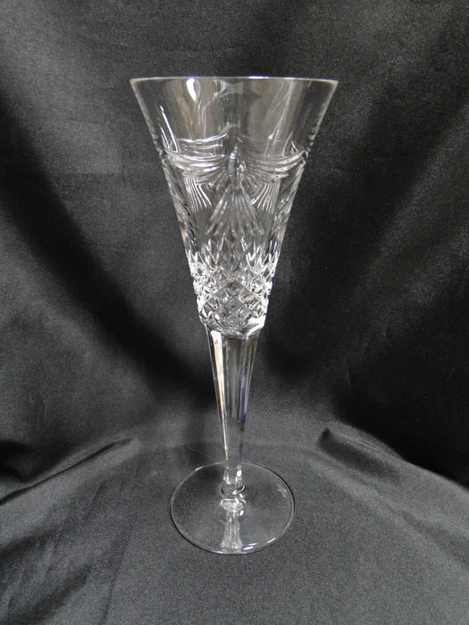 Waterford Crystal Millennium: Peace Champagne Flute, 9 1/4", Doves / Birds
