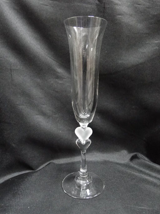 Gorham Amore, Heart Stem: Champagne Flute (s), 9 7/8" Tall