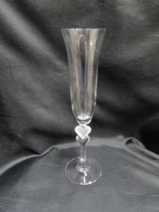 Gorham Amore, Heart Stem: Champagne Flute (s), 9 7/8" Tall