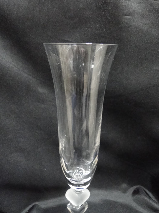 Gorham Amore, Heart Stem: Champagne Flute (s), 9 7/8" Tall