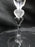 Gorham Amore, Heart Stem: Champagne Flute (s), 9 7/8" Tall