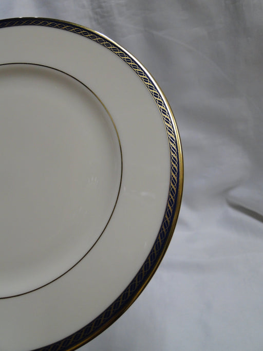 Lenox Hamilton, Twisted Gold on Blue: Salad Plate (s), 8 3/8"