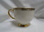 Lenox Hamilton, Twisted Gold on Blue: Cup & Saucer Set (s), 2 7/8" Tall