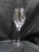 Mikasa Olympus, Swirl Cuts: Water or Wine Goblet, 9" Tall, As Is