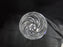Mikasa Olympus, Swirl Cuts: Water or Wine Goblet, 9" Tall, As Is