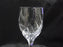 Mikasa Olympus, Swirl Cuts: Water or Wine Goblet, 9" Tall, As Is
