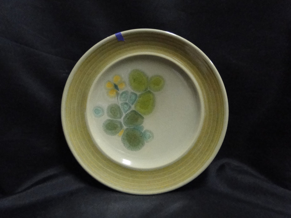 Franciscan Pebble Beach, Green, Yellow: Bread Plate, 6 1/2", As Is