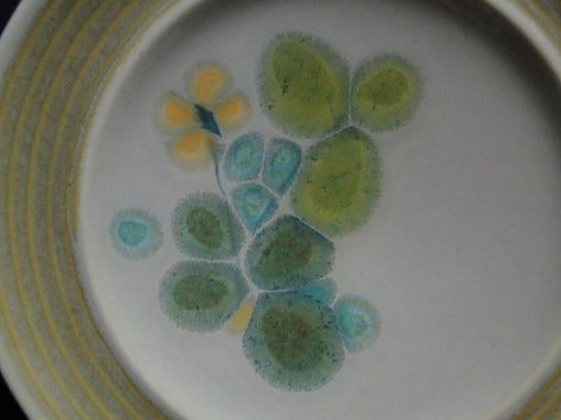 Franciscan Pebble Beach, Green, Yellow: Bread Plate, 6 1/2", As Is