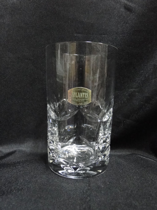 Atlantis Faro, Vertical & Circle Cuts: Highball / Tumbler (s), 5" Tall, Sticker