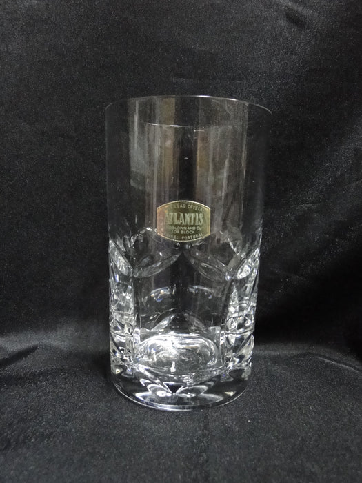 Atlantis Faro, Vertical & Circle Cuts: Highball / Tumbler (s), 5" Tall, Sticker