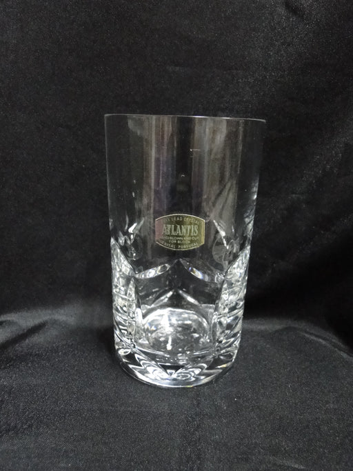 Atlantis Faro, Vertical & Circle Cuts: Highball / Tumbler (s), 5" Tall, Sticker