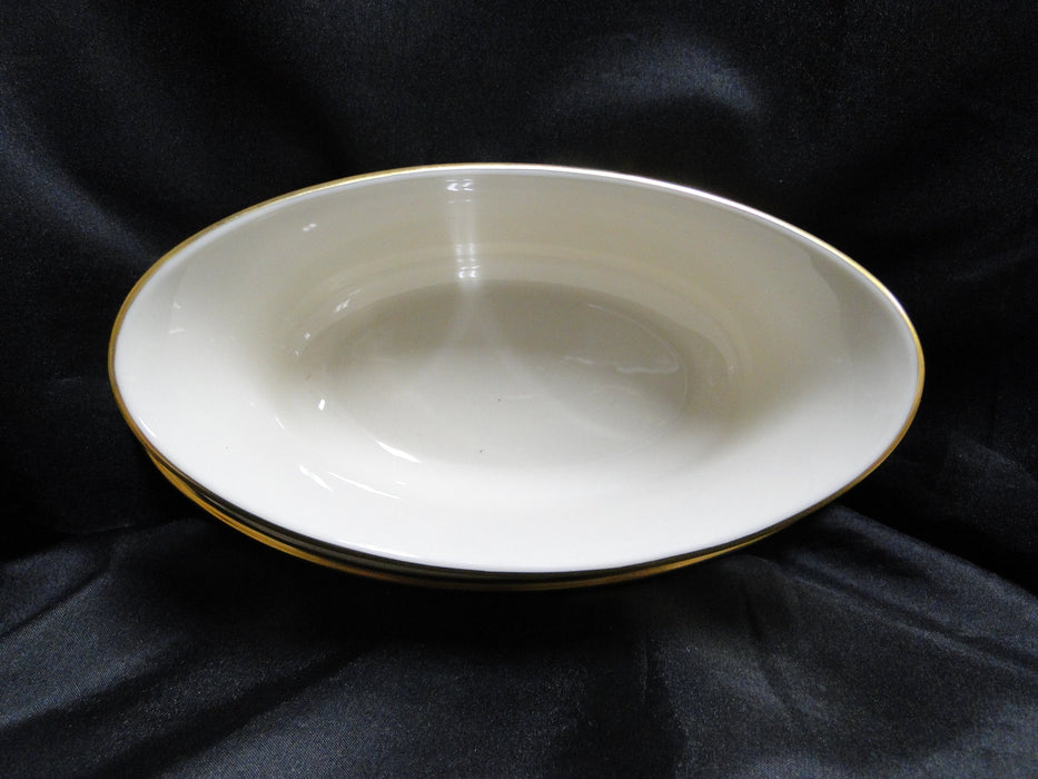 Lenox Eternal, Ivory w/ Gold Trim: Gravy Boat w/ Attached Underplate