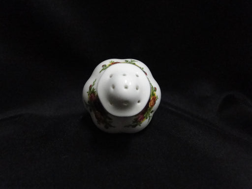 Royal Albert Old Country Roses, England: Salt OR Pepper Shaker, 9 Holes, 3 1/8"