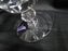 Tiffin Westchester, Stem #17679, Encrusted Gold Band: Iced Tea, 6 3/4", As Is