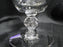 Tiffin Westchester, Stem #17679, Encrusted Gold Band: Iced Tea, 6 3/4", As Is