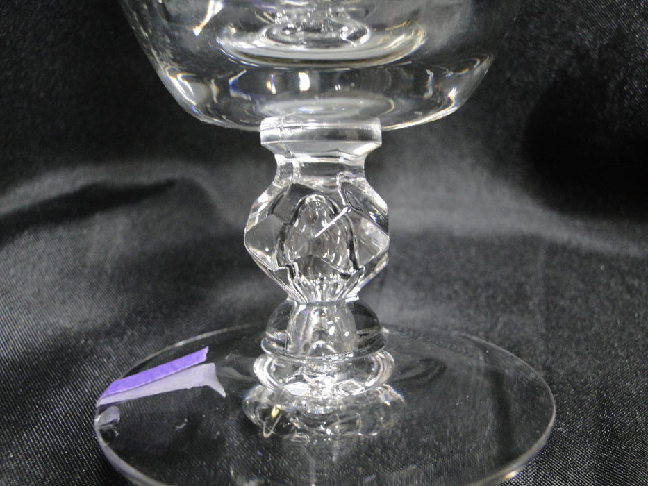 Tiffin Westchester, Stem #17679, Encrusted Gold Band: Iced Tea, 6 3/4", As Is