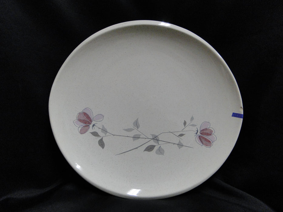 Franciscan Duet, Pink Flowers: Dinner Plate, 10 3/4" x 10 1/4", As Is