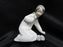 Lladro Girl w/ Slippers Figurine, Nightshirt, #4523, 5 3/4" Tall