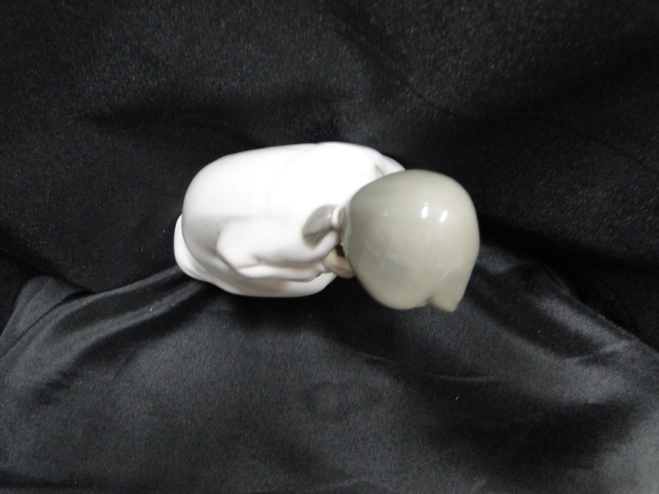 Lladro Girl w/ Slippers Figurine, Nightshirt, #4523, 5 3/4" Tall