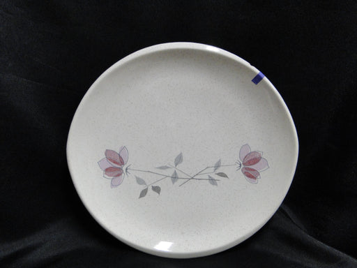 Franciscan Duet, Pink Flowers: Salad Plate, 8" x 7 5/8", As Is