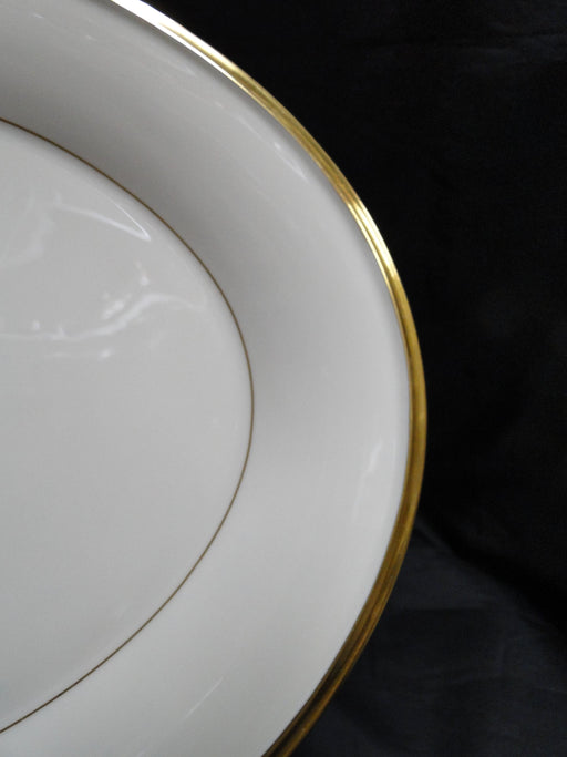 Lenox Eternal, Ivory w/ Gold Trim: Oval Serving Platter, 16 3/8" x 11 7/8"