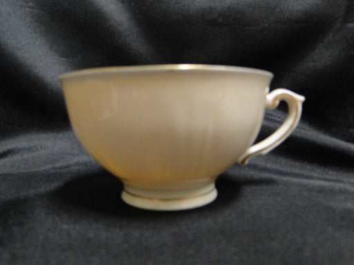 Syracuse Brantley, Wide Gold Trim: Cup & Saucer Set, 2 1/4" Tall