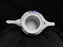 Blue Danube, Blue Onion: Teapot w/ Lid, 6" Tall