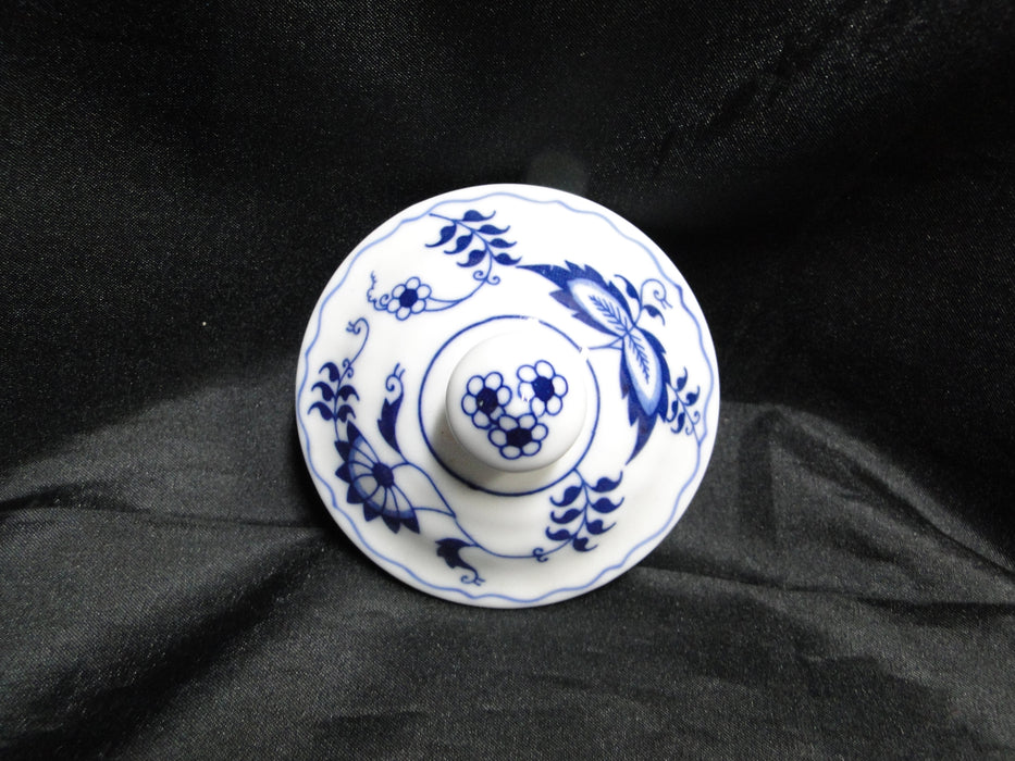 Blue Danube, Blue Onion: Teapot w/ Lid, 6" Tall