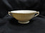 Syracuse Brantley, Wide Gold Trim: Cream Soup Bowl, 5" x 2 1/8" Tall