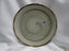 Steelite Craft, England: Green Coupe Dinner Plate, 10", Flaw