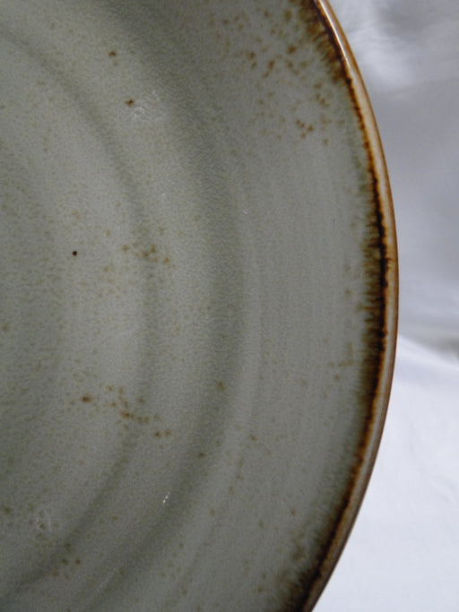 Steelite Craft, England: Green Coupe Dinner Plate, 10", Flaw