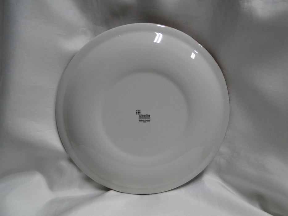 Steelite Craft, England: Green Coupe Dinner Plate, 10", Flaw